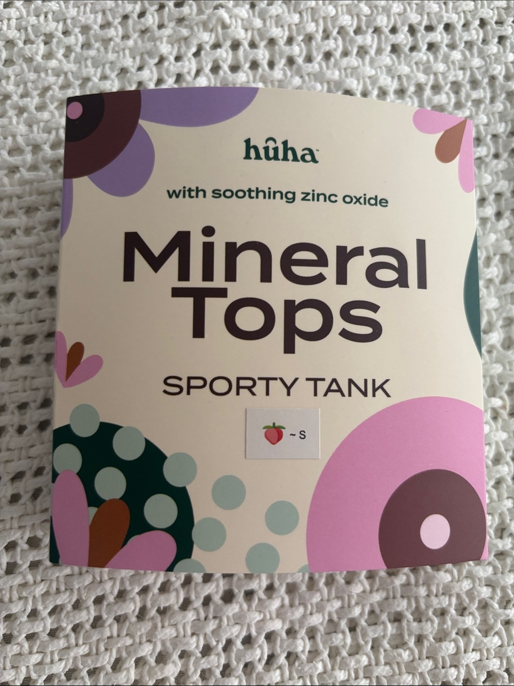 Huha Mineral Tops Gray Sporty Tank Top Size Small NWOT